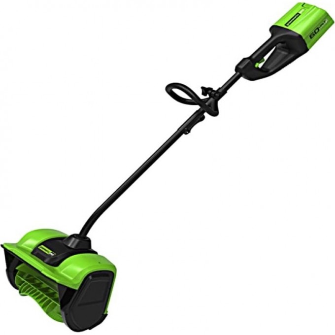 Бесщеточный аккумуляторный снегоуборщик GREENWORKS 60V, 30 см 2602607UB Бесщеточный аккумуляторный снегоуборщик GREENWORKS 60V, 30 см 2602607UB