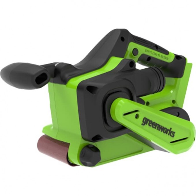 Ленточная шлифовальная машина бесщеточная аккумуляторная GREENWORKS G24BS 24V без АКБ и ЗУ 3100607 Ленточная шлифовальная машина бесщеточная аккумуляторная GREENWORKS G24BS 24V без АКБ и ЗУ 3100607