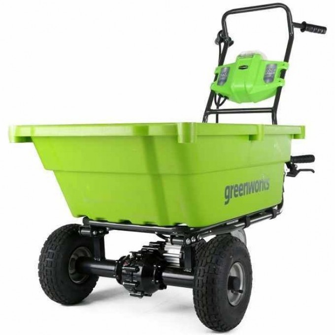 Садовая тележка GREENWORKS самоходная 106 л G-MAX 40V G40GC 7400007 Садовая тележка GREENWORKS самоходная 106 л G-MAX 40V G40GC 7400007